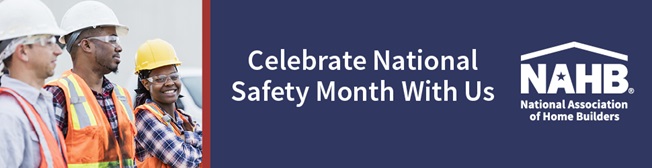Banner for National Safety Month