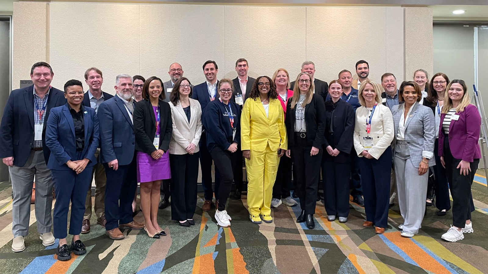 group of state and local leaders and NAHB staff