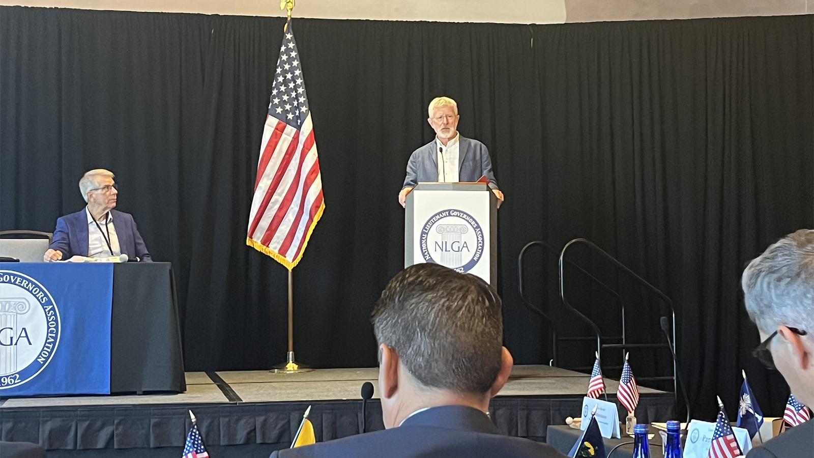 bill owens at the podium