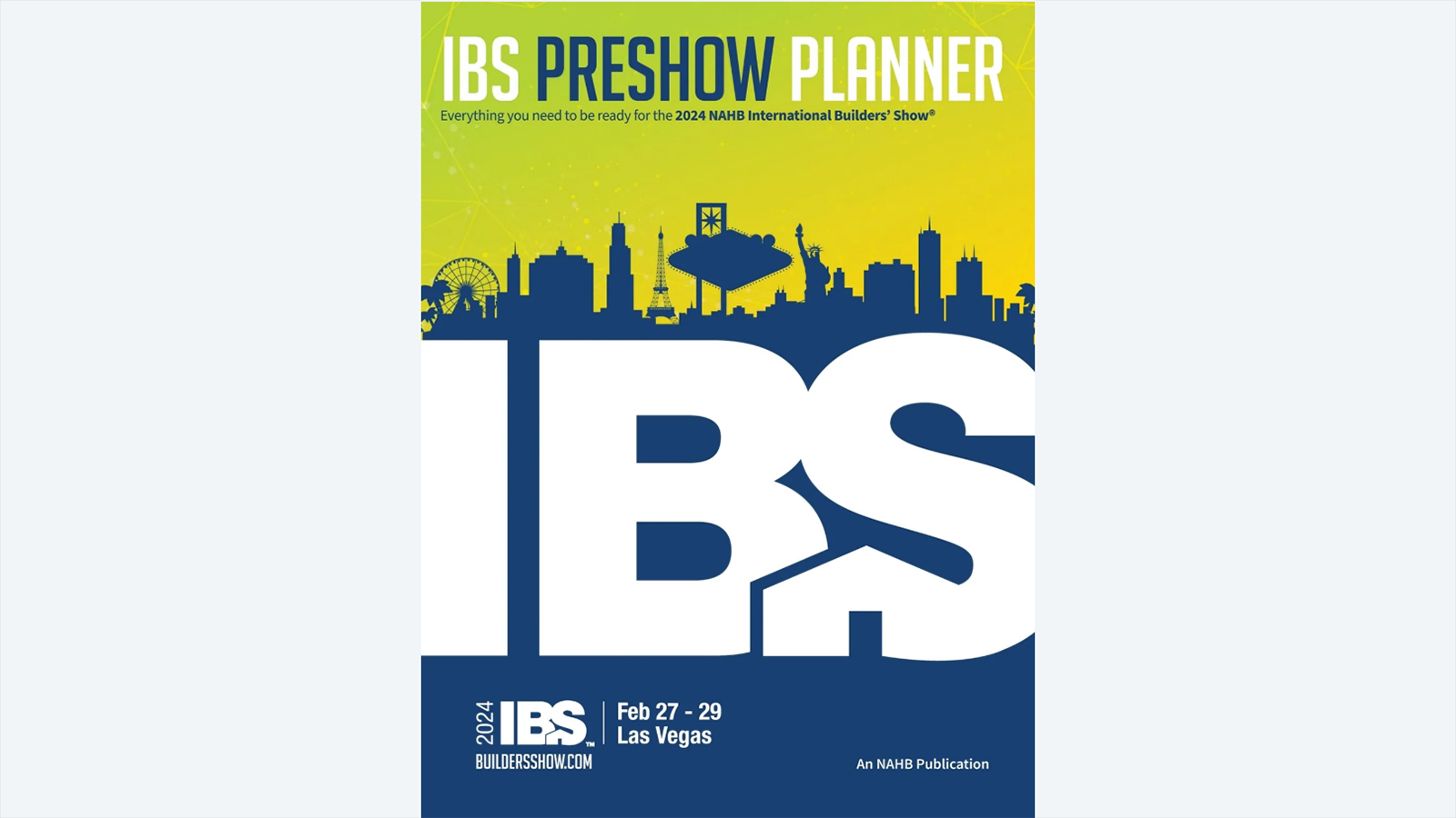 Get Ready for the 2024 International Builders’ Show NAHB