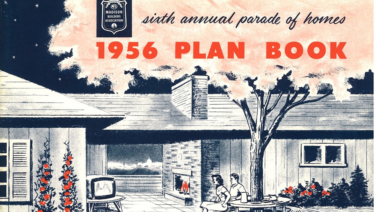 1950s parade of homes book cover