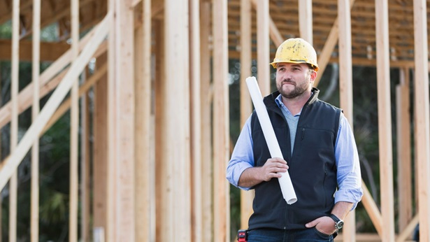 Building on jobsite holding plans