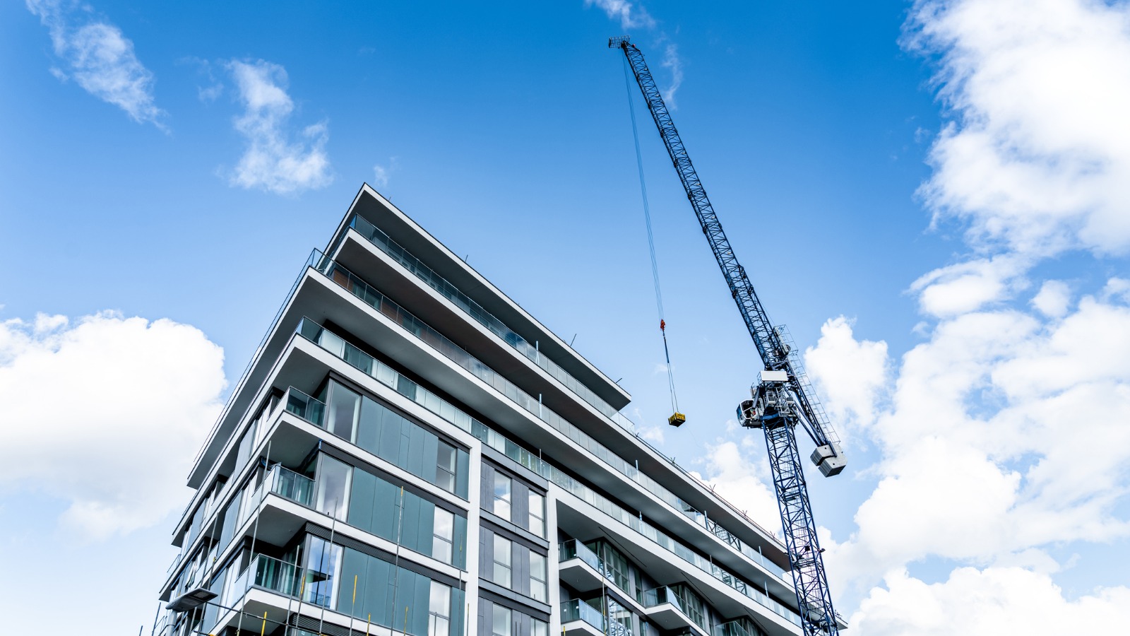 Apartment under construction