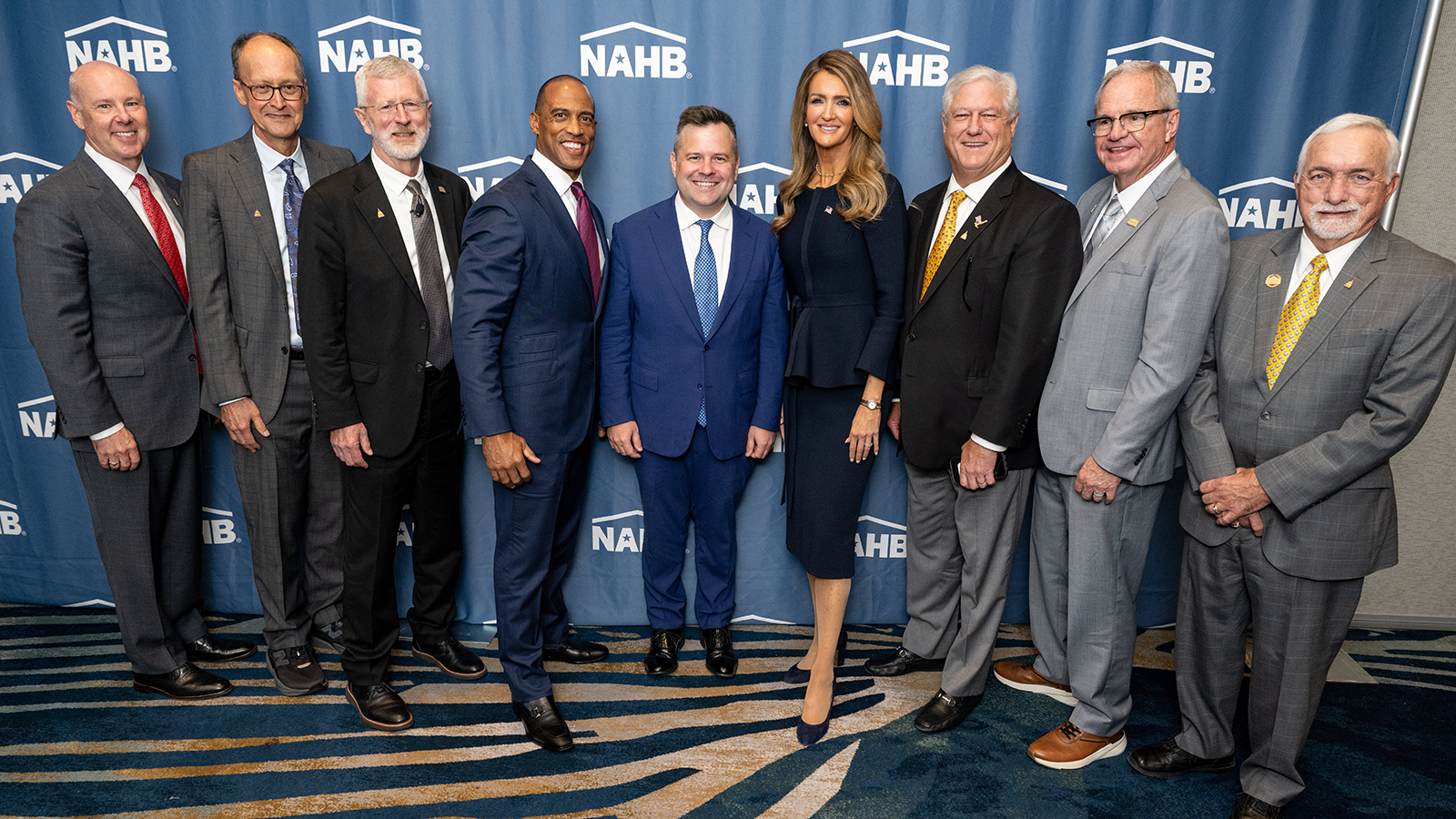 HUD Secretary Scott Turner, SBA Administrator Kelly Loeffler and FHFA Director Bill Pulte with NAHB Senior Officers at NAHB Spring Leadership Meeting