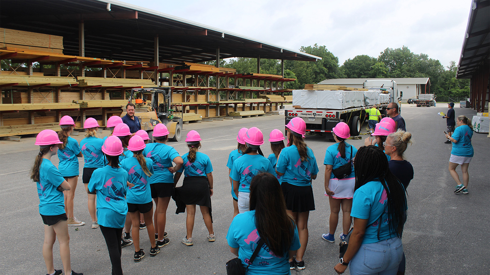 Baldwin Girls Build Camp