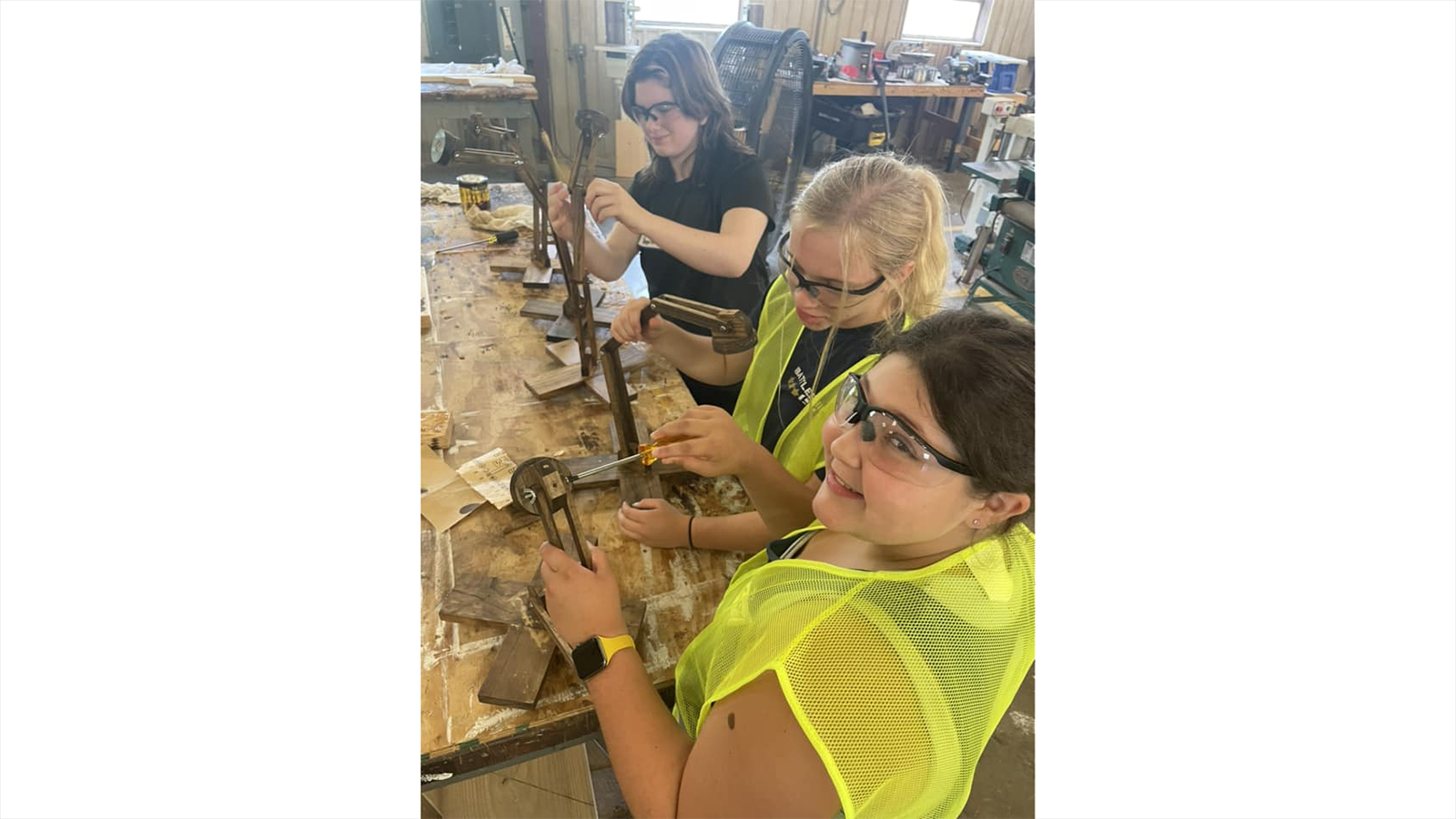 Baldwin Girls Build Camp