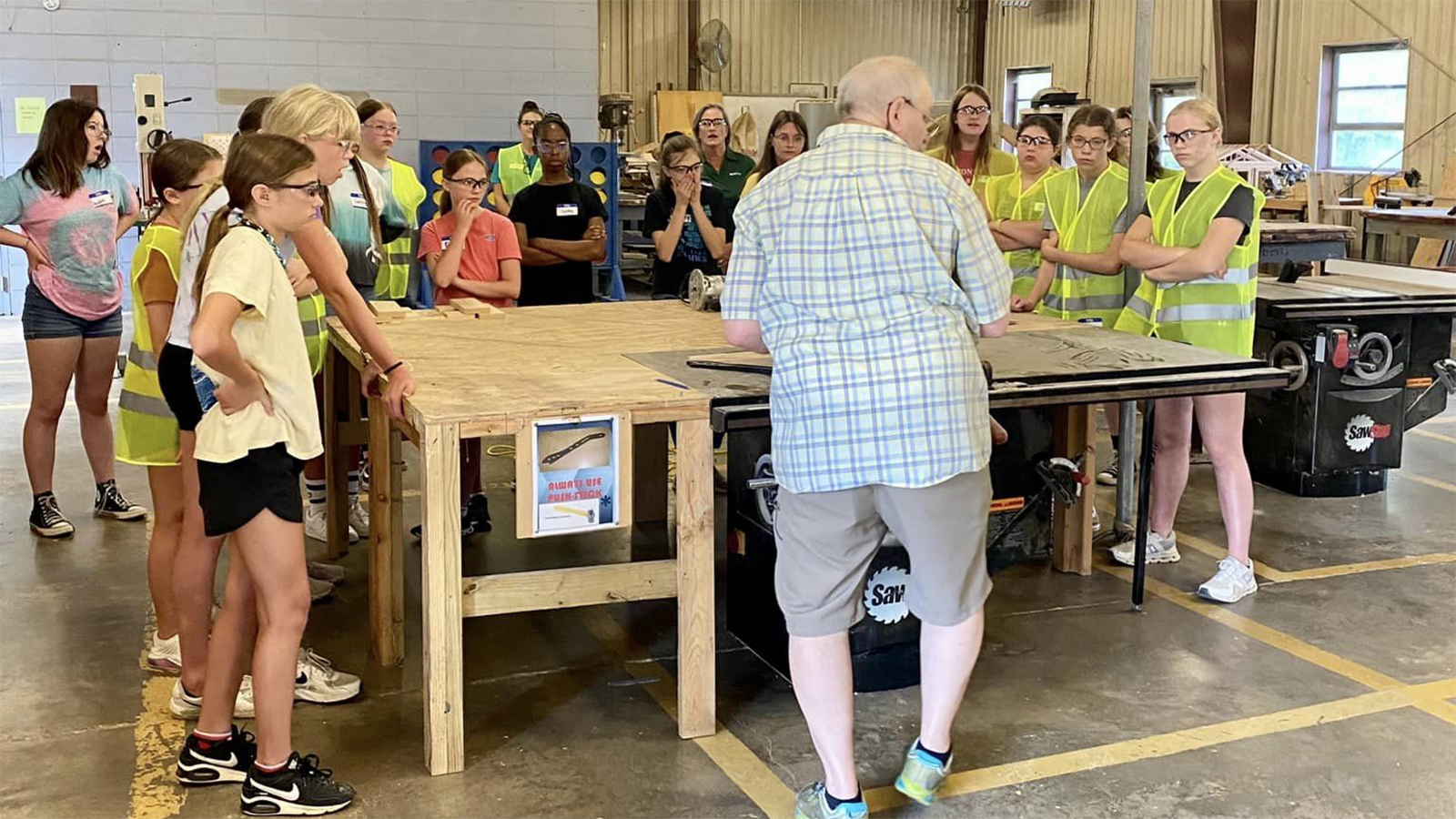 Baldwin Girls Build Camp