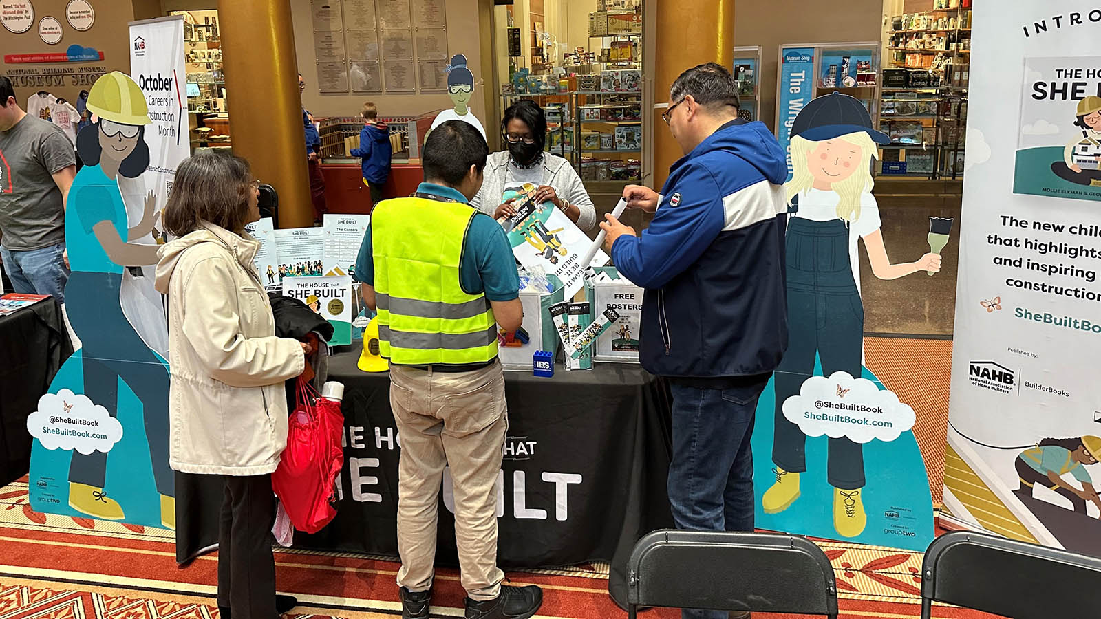 house that she built booth