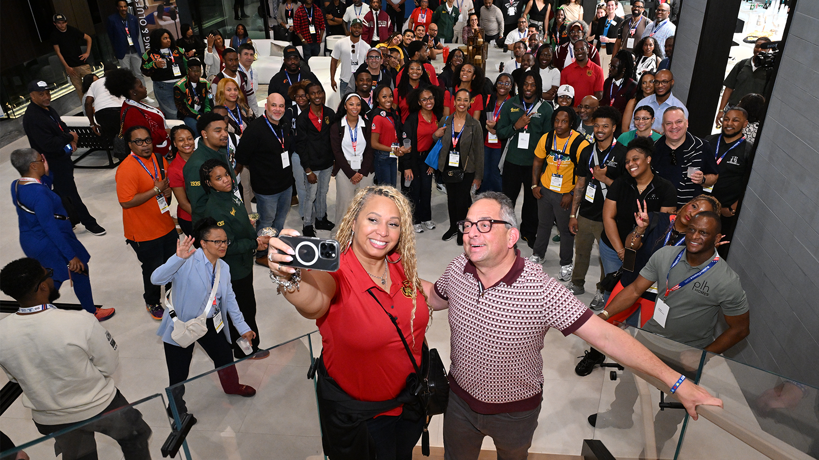 160 Students at Black Builder and Mentor Mixer