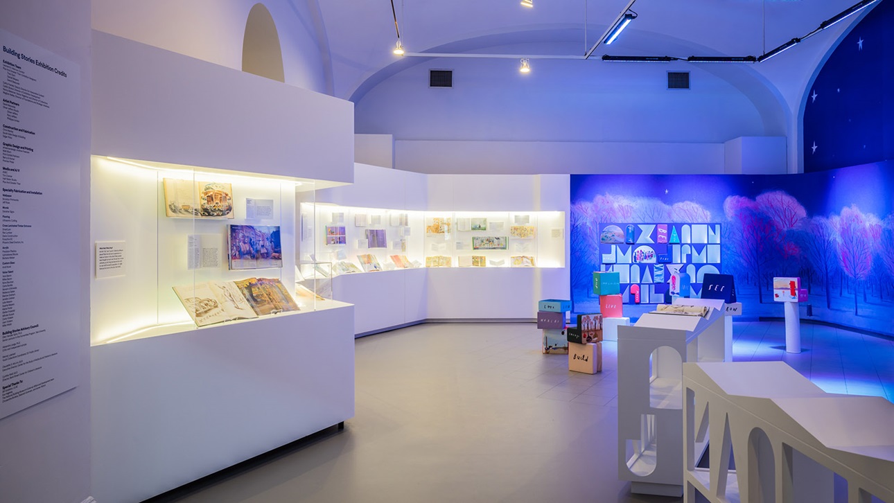 building stories space at museum