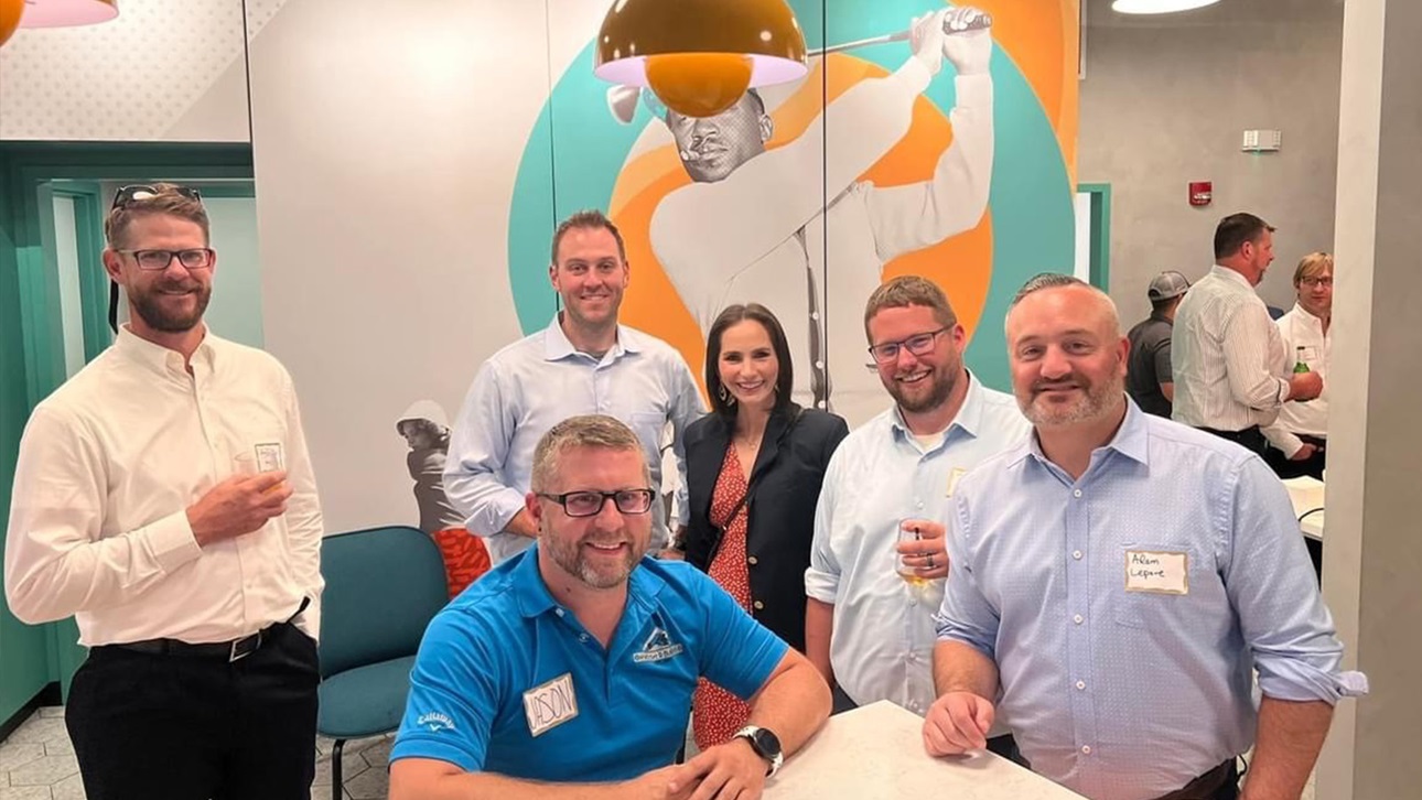 YP members at City Swing Build-PAC fundraiser event