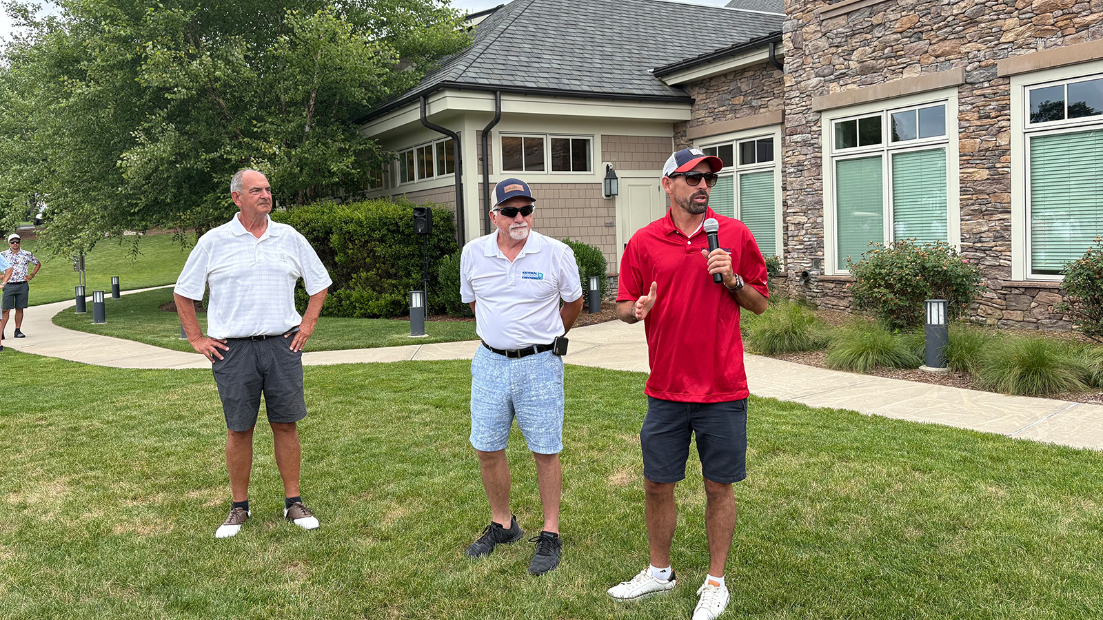 BUILD-PAC Chairman Steve Martinez speaks at Fiano Famiy Classic
