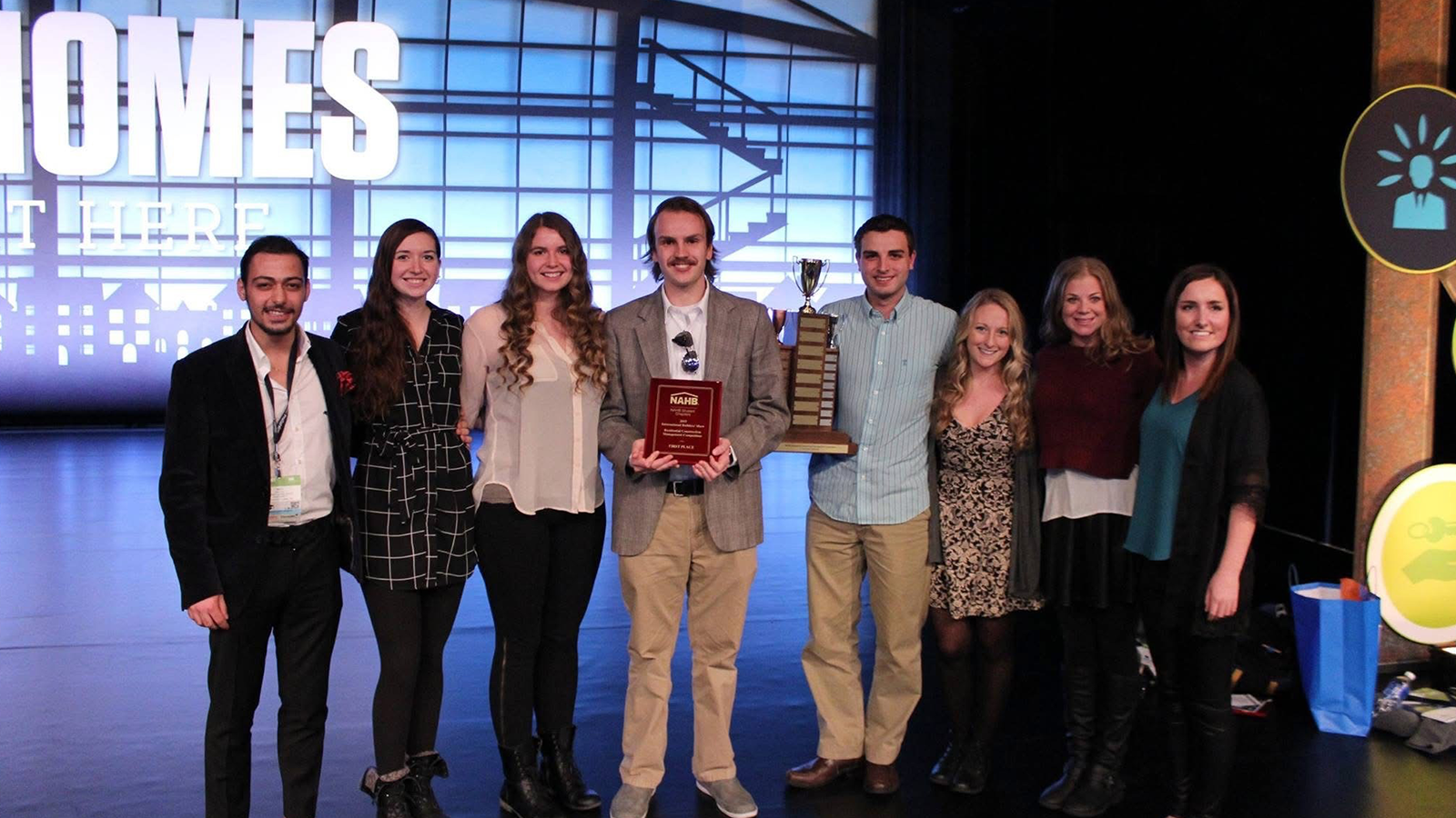 Emma Dickson at the Student Competition in 2015