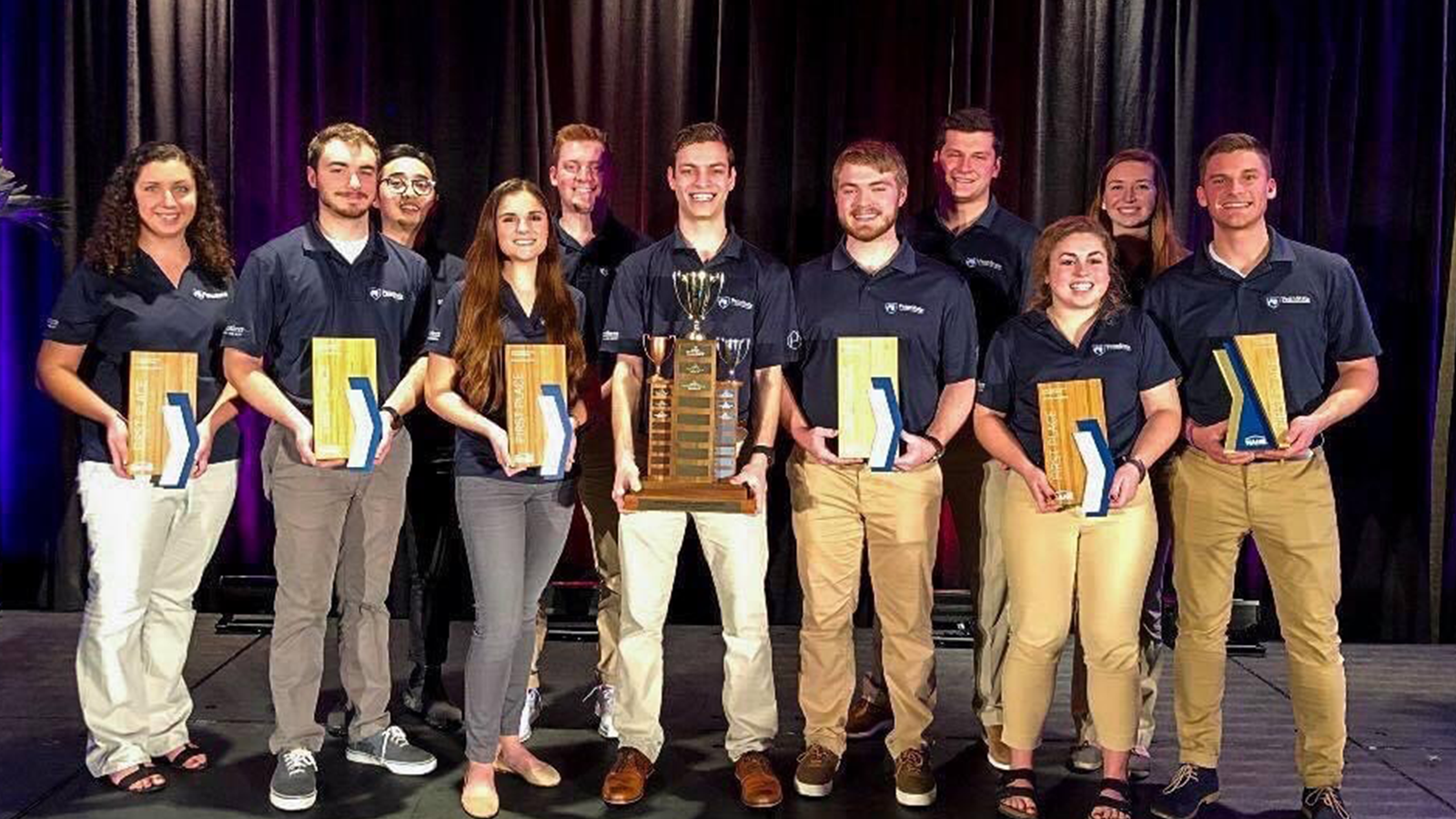 Emma Dickson at the Student Competition in 2018