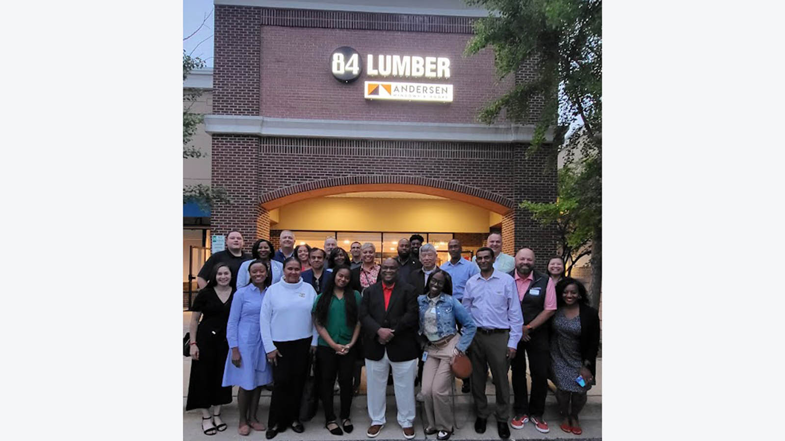 hbcu faculty visit a design showroom