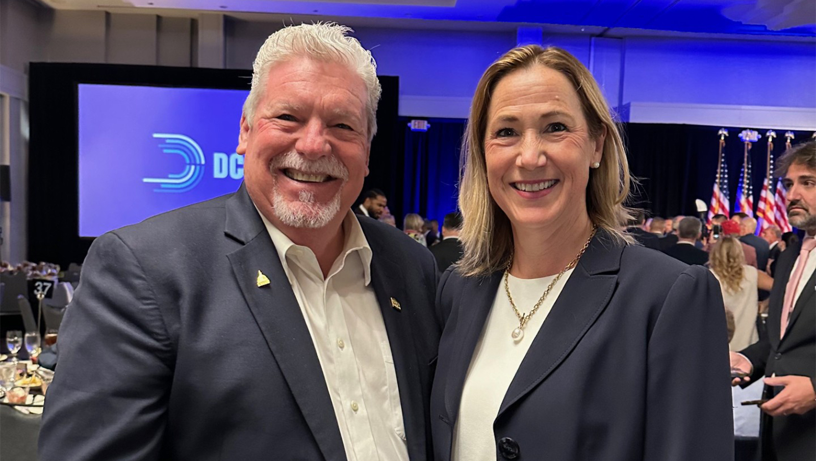 Kirsten Hillman, Canadian Ambassador to the U.S., with NAHB Chairman Carl Harris