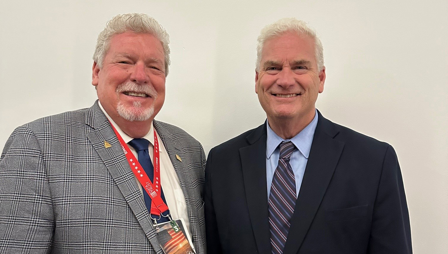 Majority Whip Tom Emmer with NAHB Chairman Carl Harris