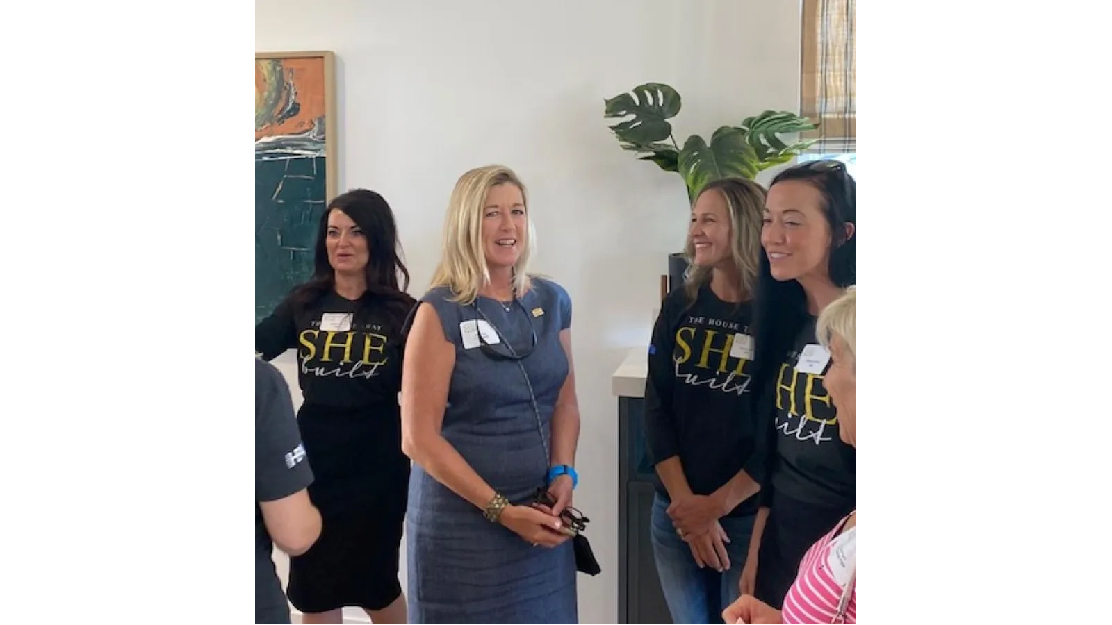 Alicia Huey at House She Built