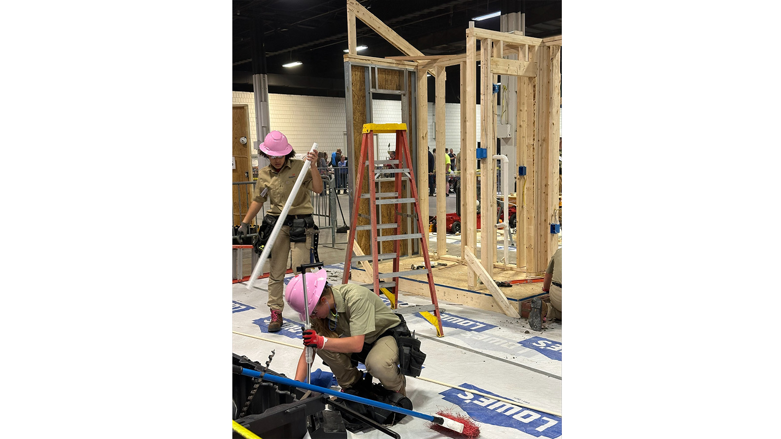 Students at the North Carolina SkillsUSA State Competition