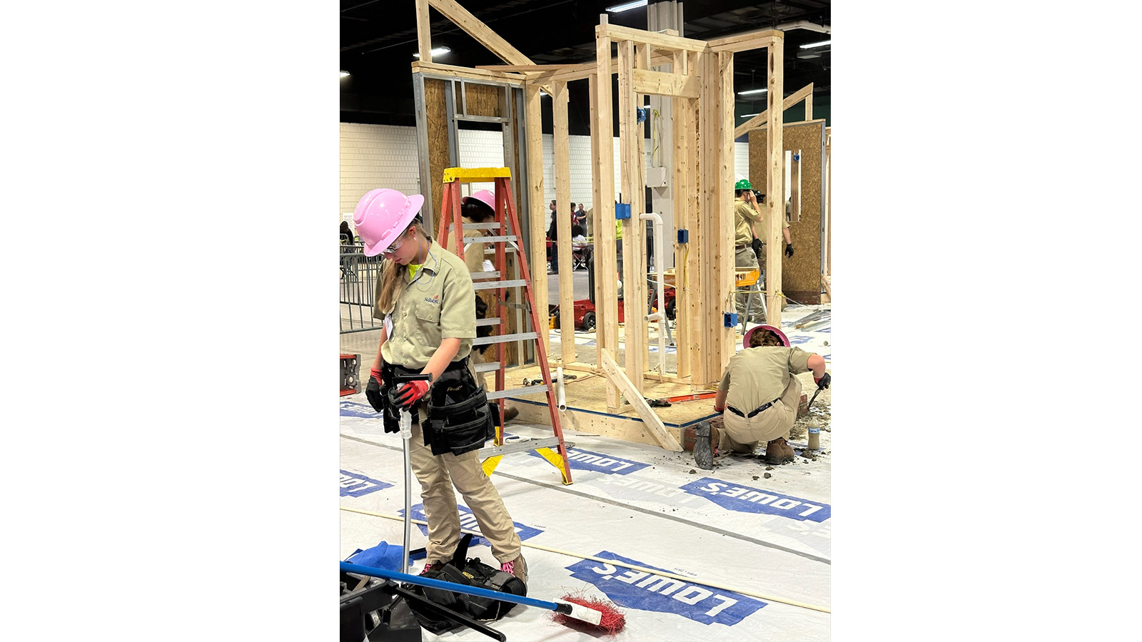 Students at the North Carolina SkillsUSA State Competition