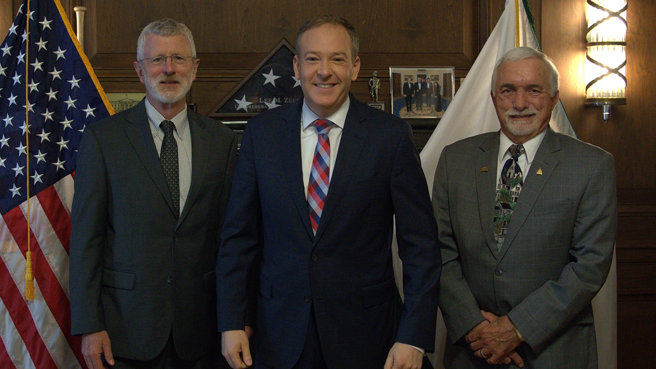 Bill Owens, Lee Zeldin and Buddy Hughes