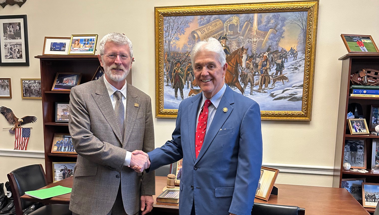 Bill Owens and Rep. Roger Williams (R-Texas), Chair of the House Small Business Committee