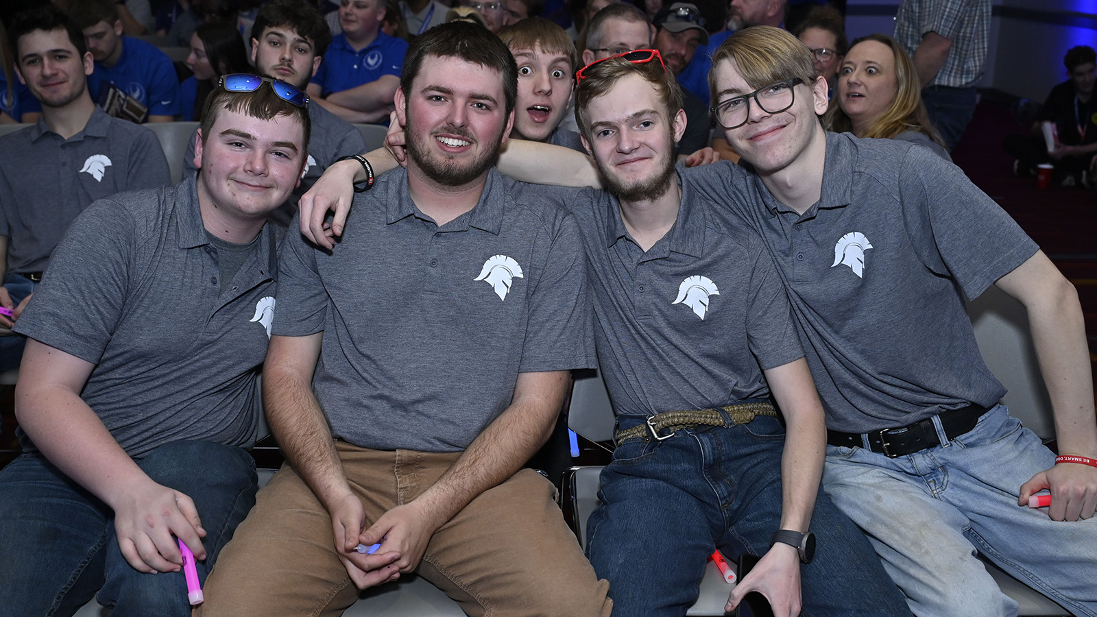 Michigan State Students at the 2025 Student Competition