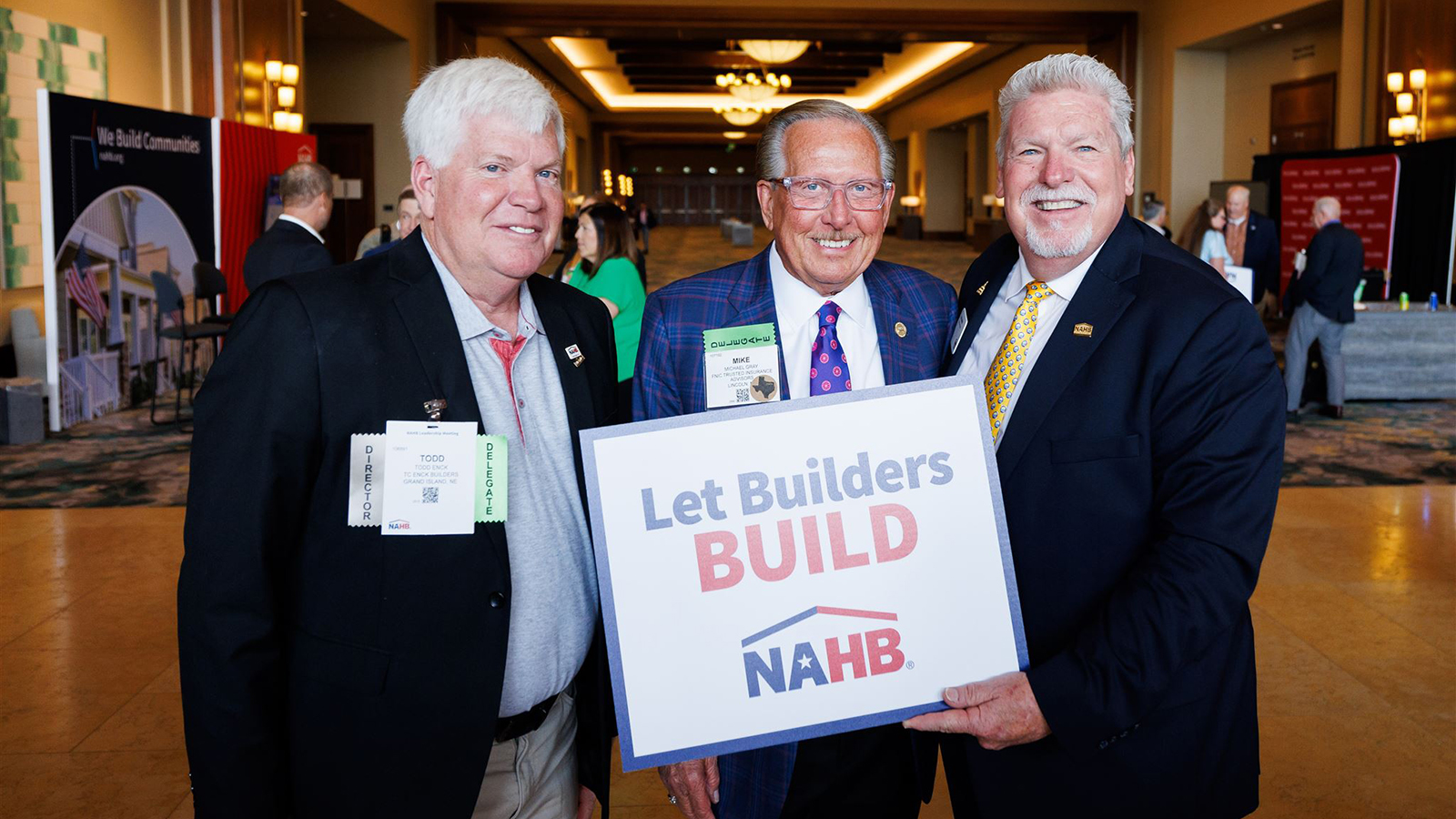 Todd Enck, Michael Gray and Carl Harris