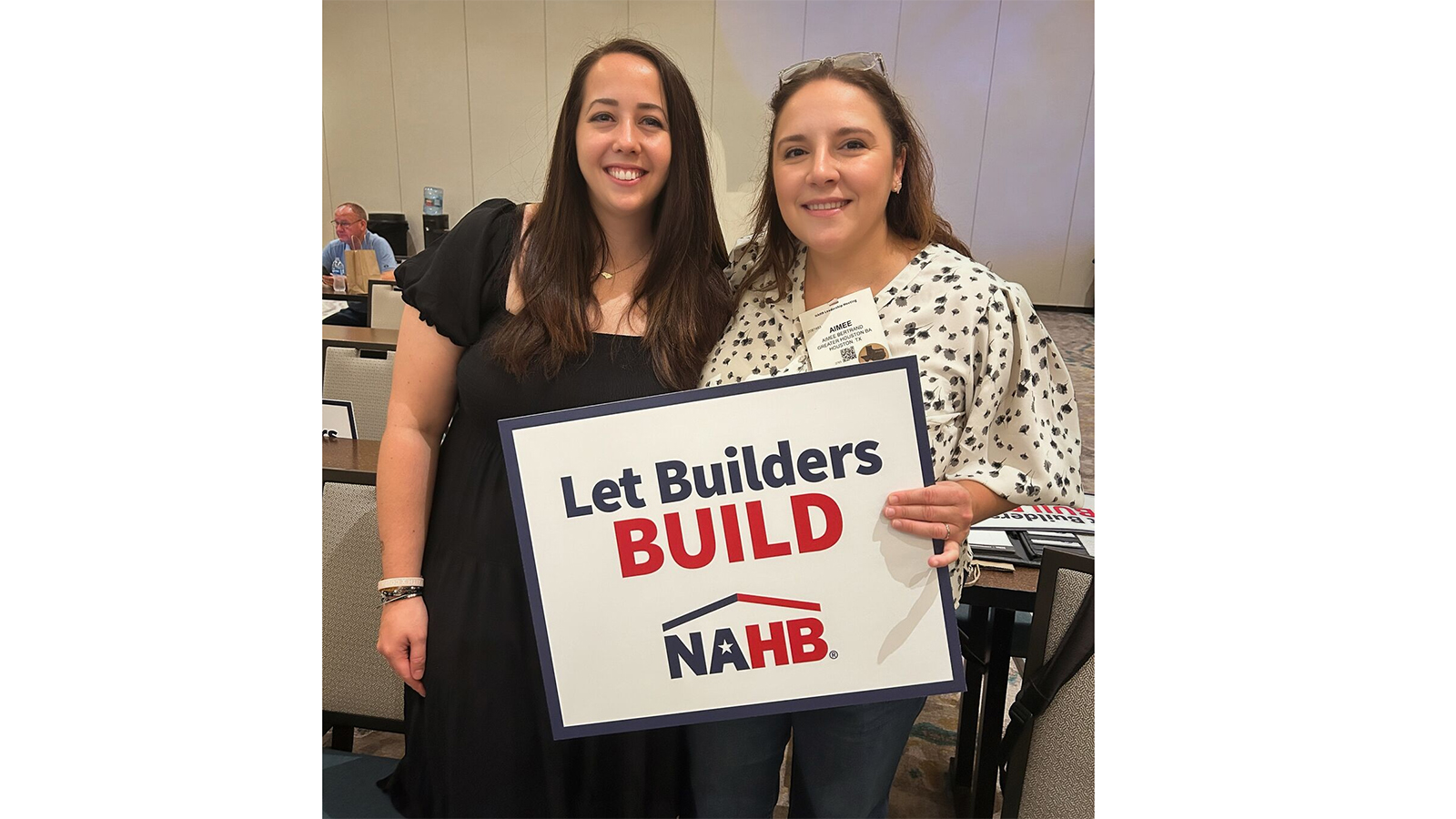 Kathryn Gillis (EO of HBA of Delaware) and Aimee Bertrand (EO of Greater Houston BA)