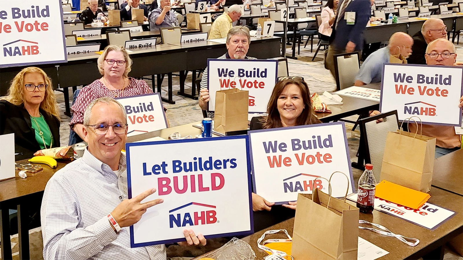 NAHB members at Fall Leadership Meeting