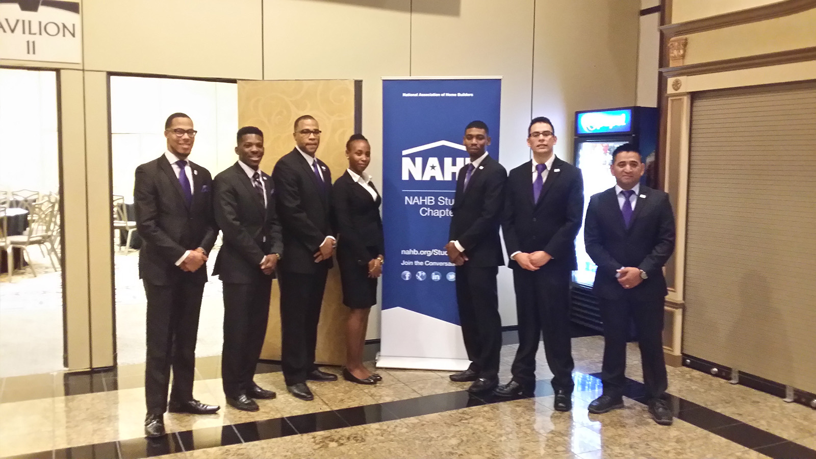 Zhetique Gunn representing Prairie View A&M University in the Student Competition at IBS