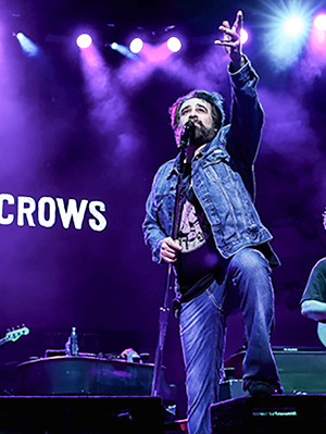 Counting Crows performing onstage