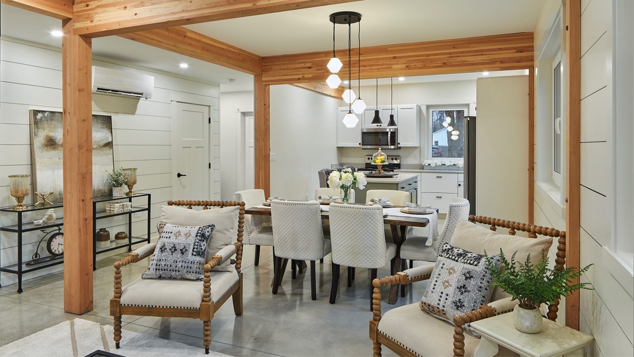 Panelized home interior