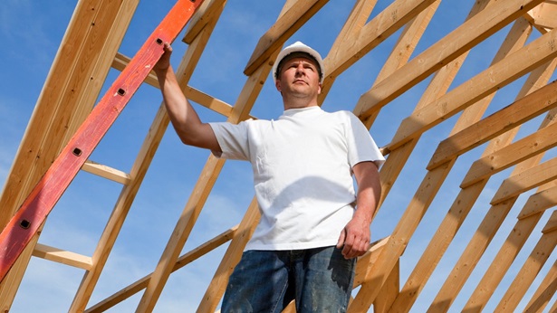 Pensive home builder
