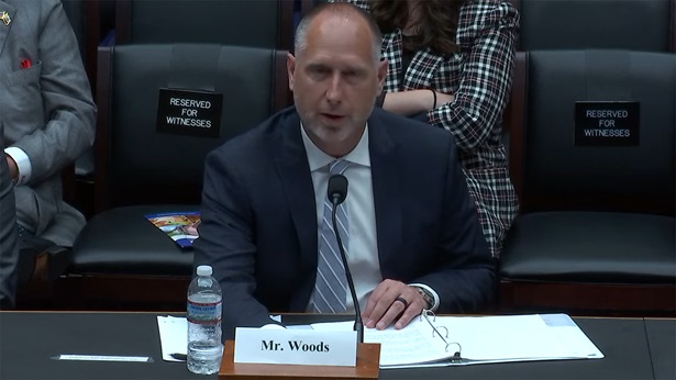 Shawn Woods testifies before Congress