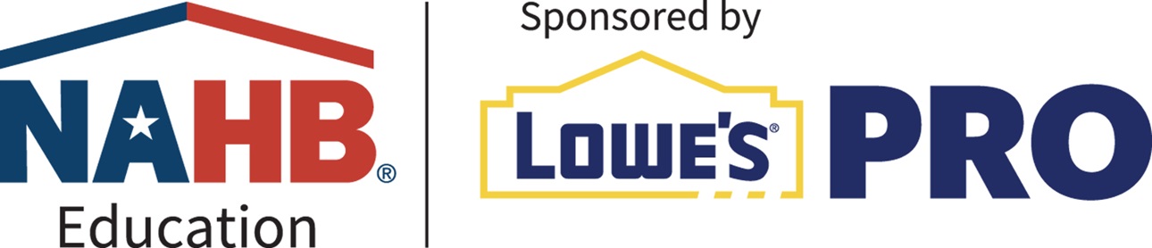 NAHB Education Lowe's 4 Pros Logo