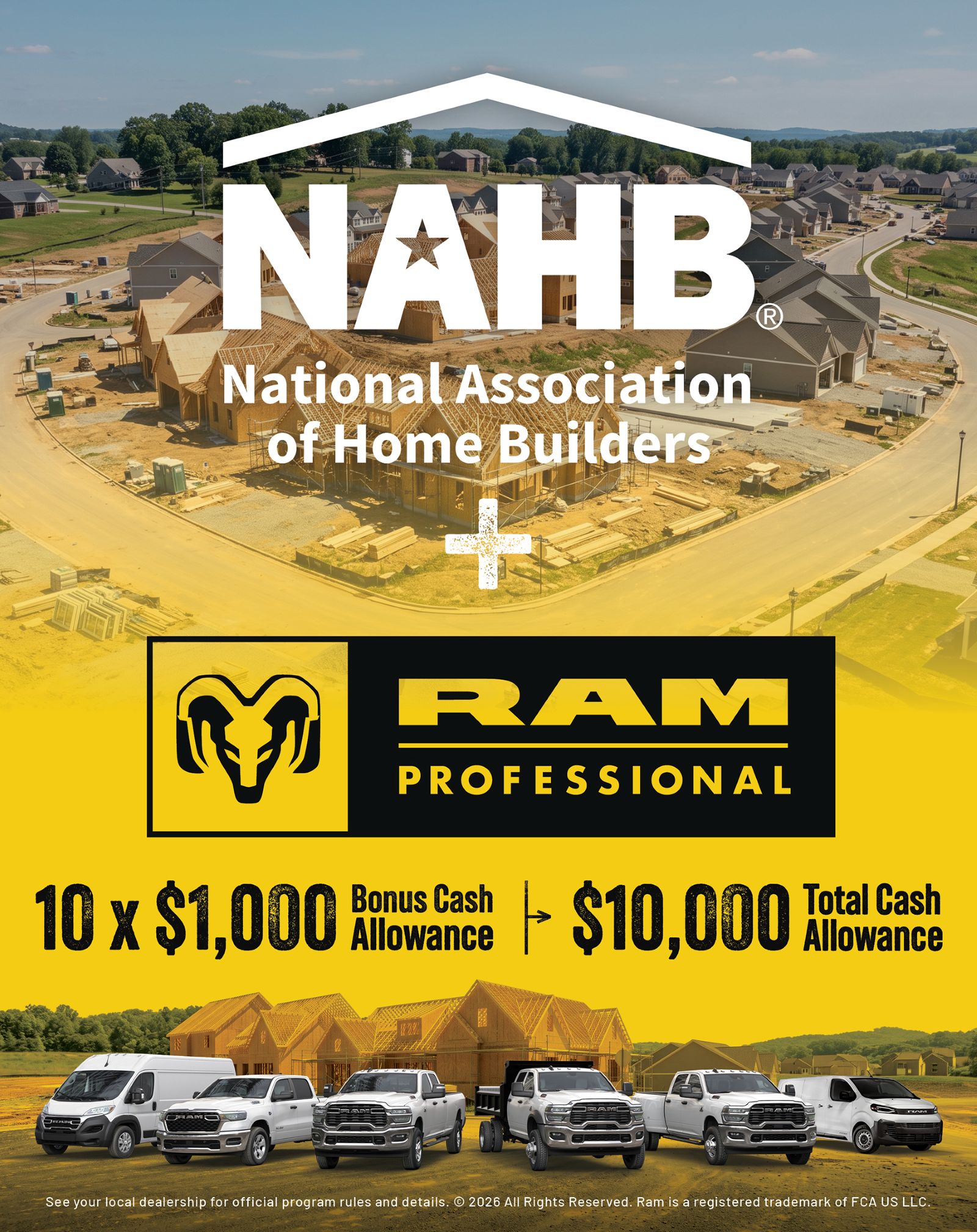 Ram savings flyer