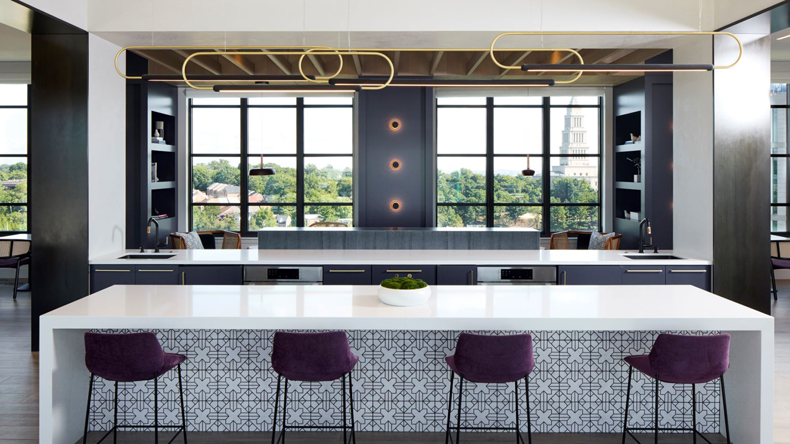 Carlyle Crossing entertainment area