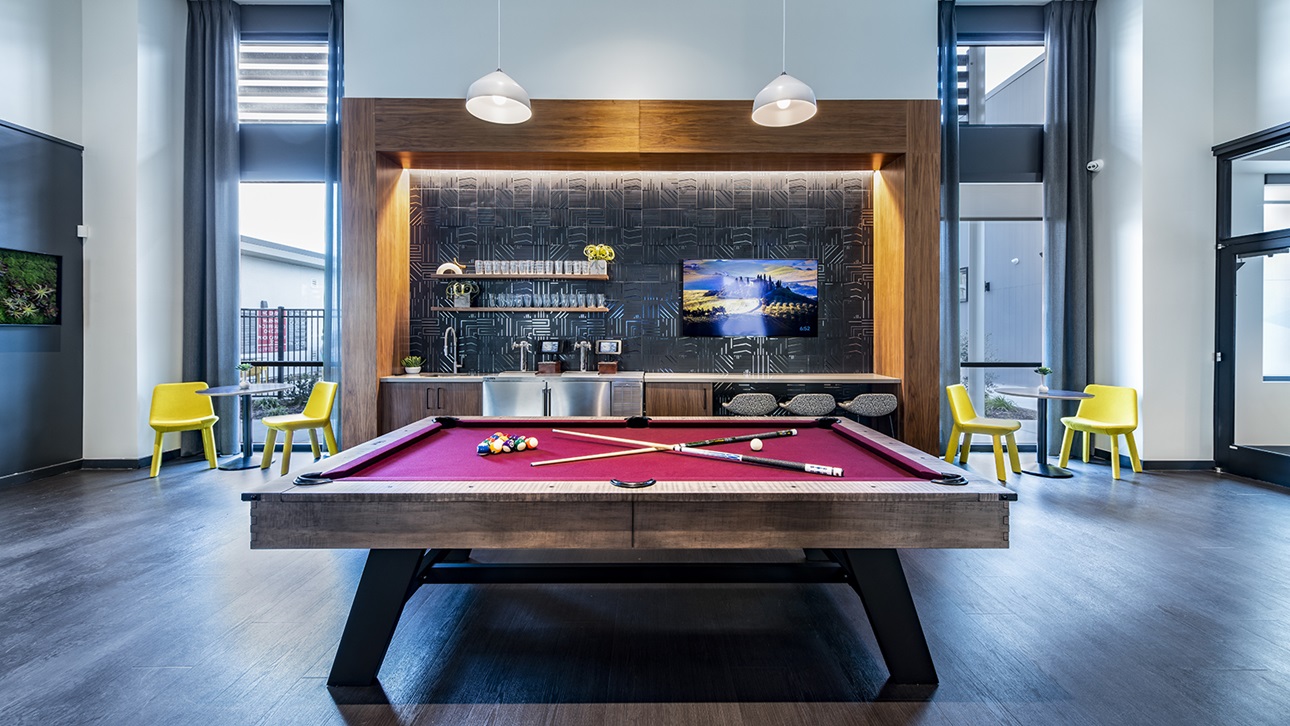 The Offset game room