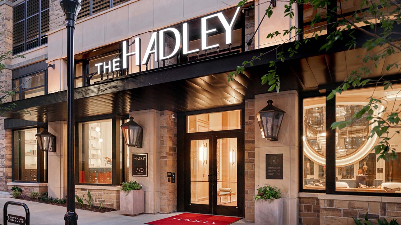 The Hadley entrance