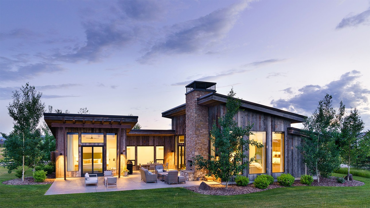 PrecisionCraft Log & Timber Homes - Tributary Residence