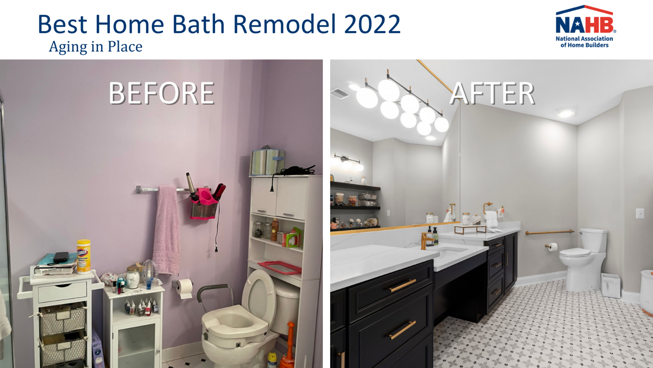 Best Home Bath Remodel - Aging in Place