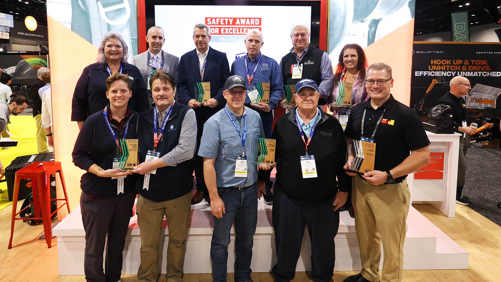 Safe Awards winners for 2025 pictured at IBS 2026
