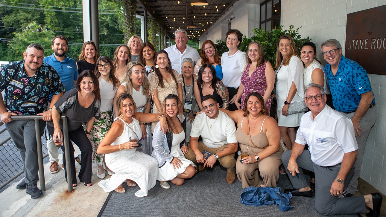group photo of eos and hba staff at AMC