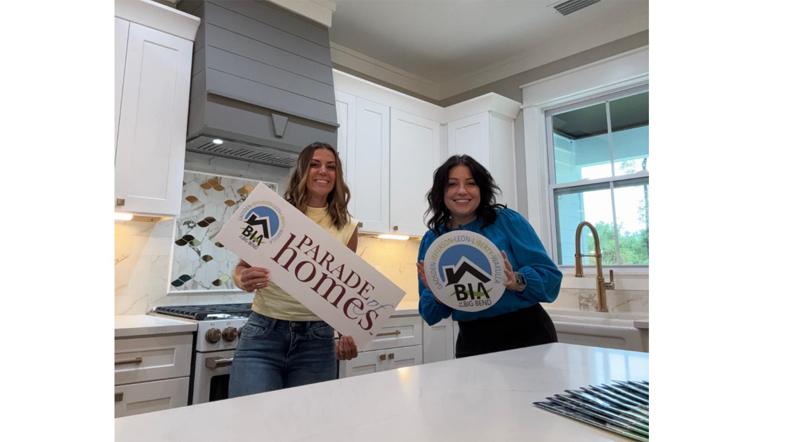 emma at the parade of homes