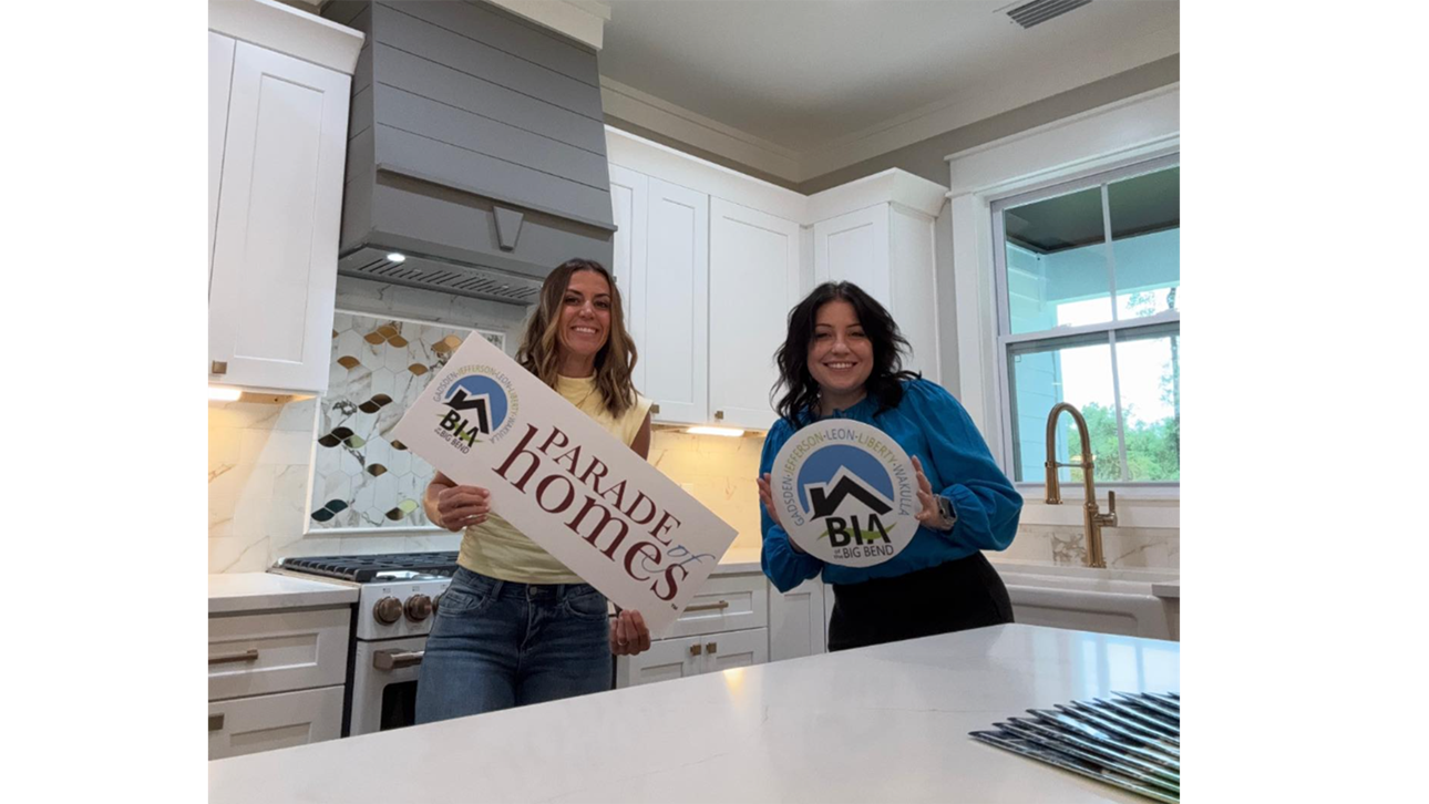 emma at the parade of homes