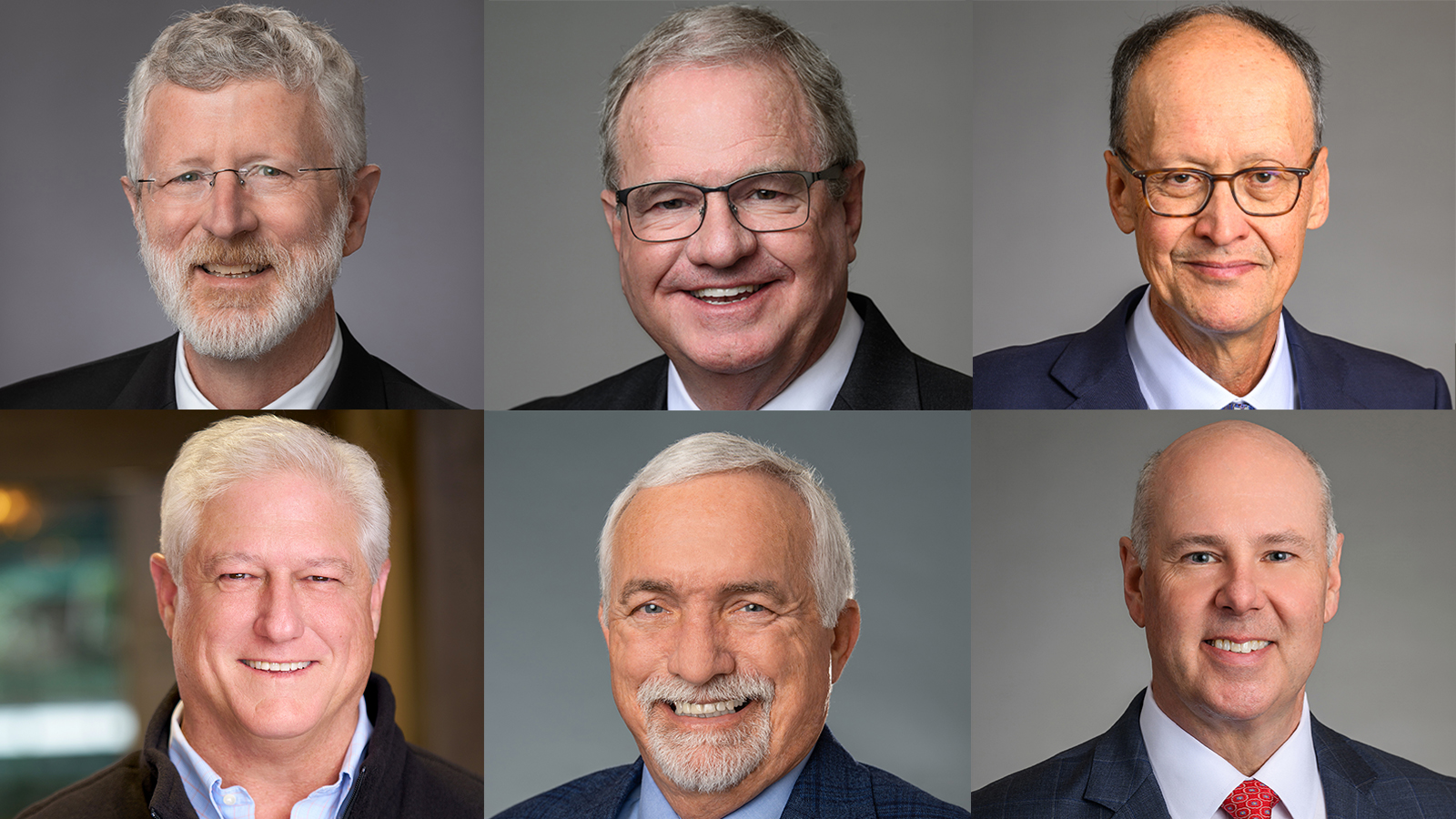 Headshots of the six NAHB Senior Officers