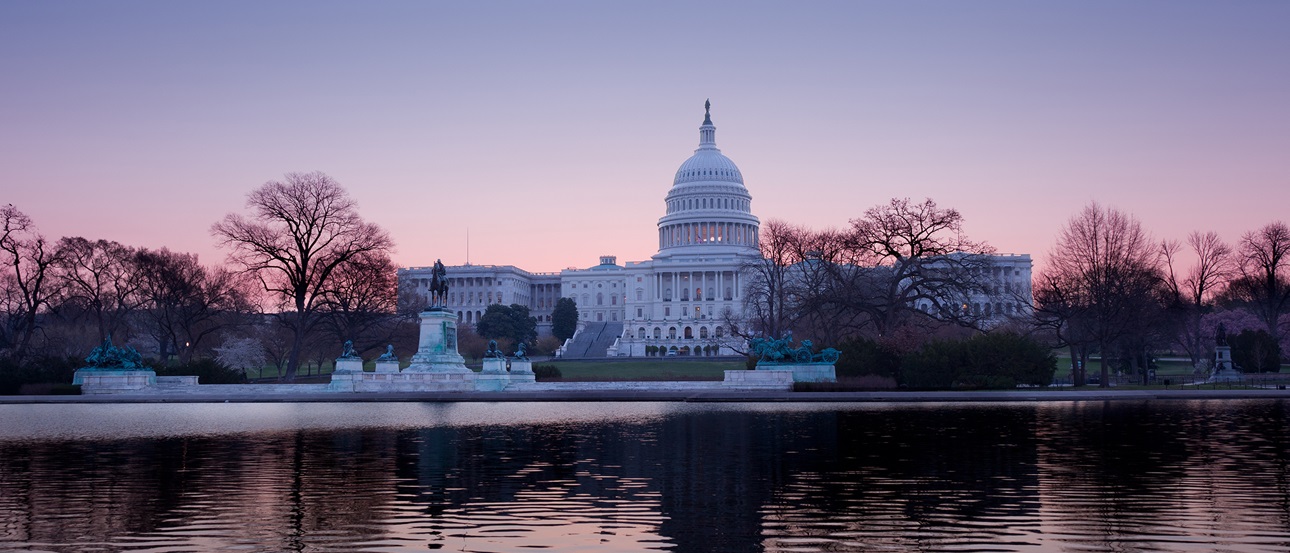 Washington, D. C. at sunrise