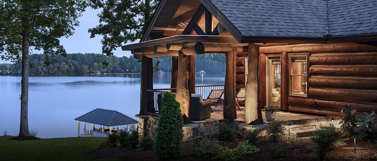The Davy Crockett Log Cottage Style House Plan Winterwoods Homes The Davy Crockett Log Cottage Style