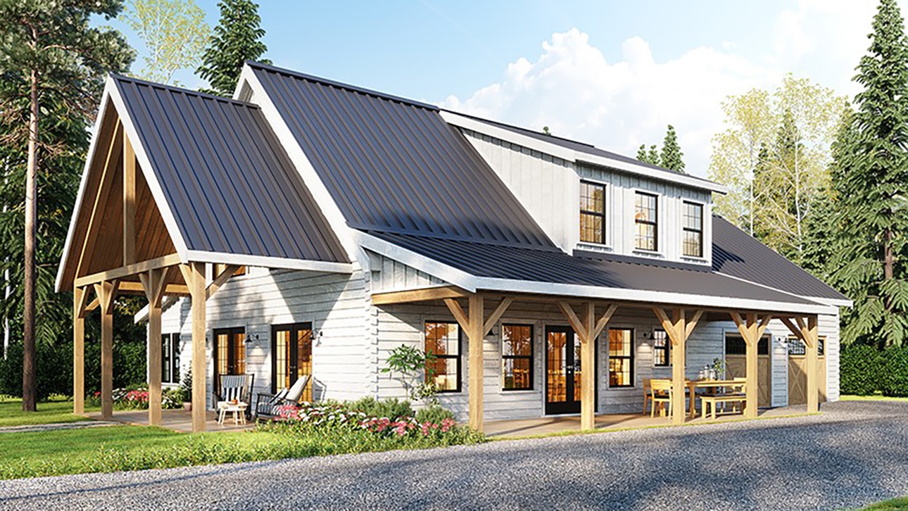 The Original Log Cabin Homes - Log Cabin Barndominiums